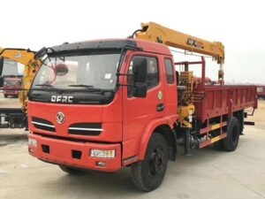 Dongfeng 11.4 Craein Teileascópach Ton Truck