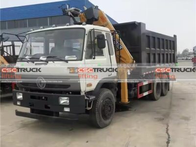Dongfeng 12 Ton Truck With Lift Crane