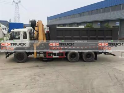 Dongfeng 12 Ton Truck With Lift Crane