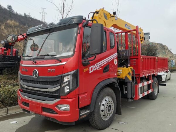 Dongfeng 16.2 Tons vragmotor teleskopiese hyskraan
