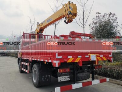Dongfeng 16.2 Tons Truck Telescopic Crane