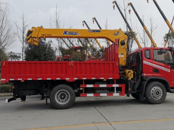 Dongfeng 16.2 Tons vragmotor teleskopiese hyskraan
