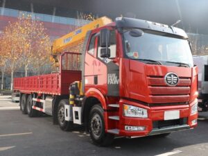 Фау 31 Tons Tow Truck With Crane