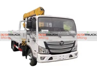 Foton 3.2 Tons Telescopic Boom Crane Truck