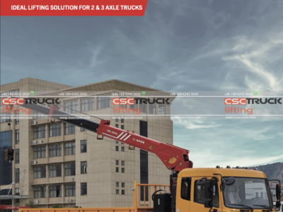 HOWO Truck Mounted 5T Palfinger Crane