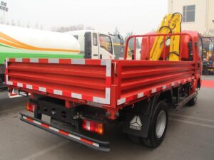 Howo 14 Tons Tow Truck With Crane