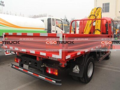 Howo 14 Tons Tow Truck With Crane