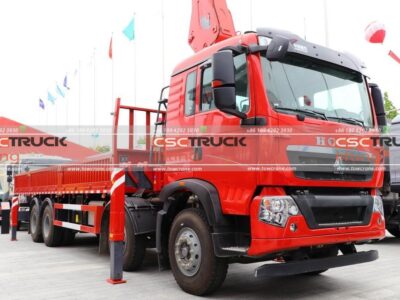 Howo 350 Horsepower Side Lifter Crane