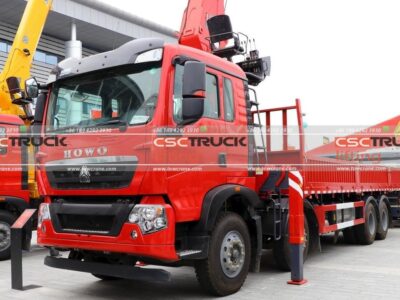 Howo 350 Horsepower Side Lifter Crane