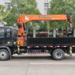 Pulley Classification and Rope Threading Methods Howo 9.9 Tons Truck Telescopic Crane