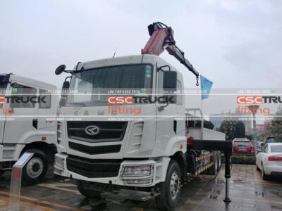 Hualing 25 Tons Tow Truck With Crane
