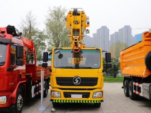 Shaanxi Automobile 16 Вантажівка телескопічний кран