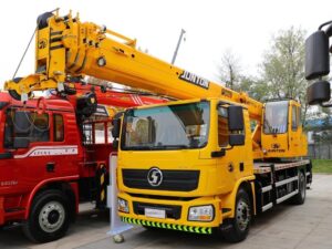 Shaanxi Automobile 16 Вантажівка телескопічний кран