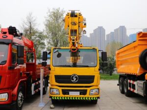 Shaanxi Automobile 16 Вантажівка телескопічний кран