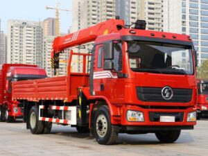 Shaanxi Automobile 18 Вантажівка телескопічний кран