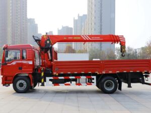 Shaanxi Automobile 18 Вантажівка телескопічний кран