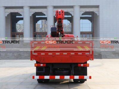 Shaanxi Automobile 18 Tons Truck Telescopic Crane