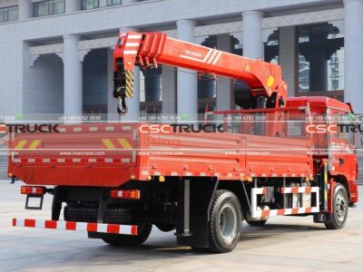 Shaanxi Automobile 18 Tons Truck Telescopic Crane