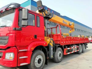 Shaanxi Automobile 31 Вантажівка телескопічний кран