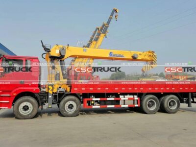 Shaanxi Automobile 31 Tons Truck Telescopic Crane