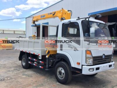 Sinotruk Wangpai 4.5 Tons Tow Truck With Crane