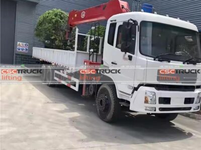 Tianjin 14 Tons Crane Mounted Truck