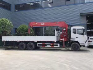 Tianjin 14 Tons Crane Mounted Truck