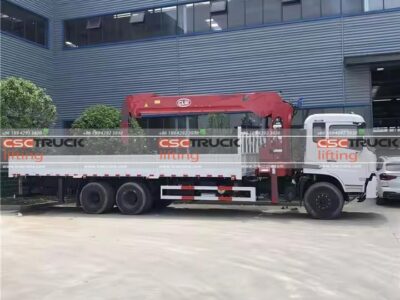 Tianjin 14 Tons Crane Mounted Truck