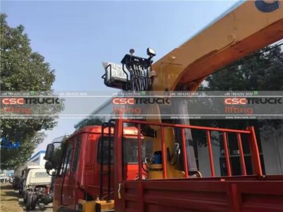 Tianjin 14 Tons Crane Mounted Truck
