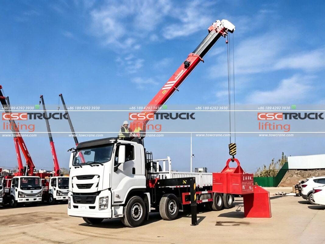 ISUZU 20 Tons Telescopic Boom Crane