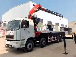 CAMC 25 Grua Ton Knuckle Boom