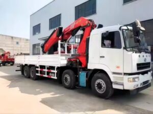 CAMC 25 Grua Ton Knuckle Boom