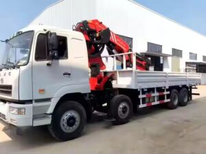 CAMC 25 Grua Ton Knuckle Boom