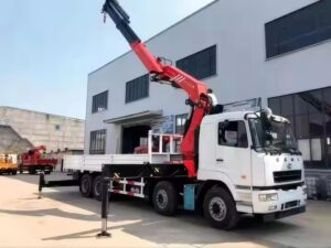 CAMC 25 Grua Ton Knuckle Boom