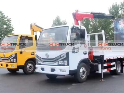 Dengfeng 1.5 Ton Knuckle Boom Crane Truck