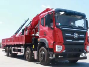 Dengfeng 30 Camió grua Ton Knuckle Boom
