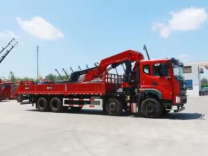 Dengfeng 30 Camió grua Ton Knuckle Boom