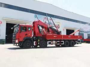 Dengfeng 30 Camió grua Ton Knuckle Boom