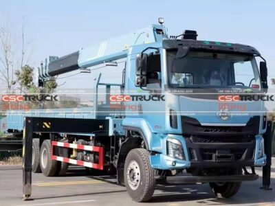 Dong Feng 12 Ton Truck Telescopic Crane