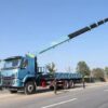 Dong Feng 12 တန်ထရပ် Telescopic Crane