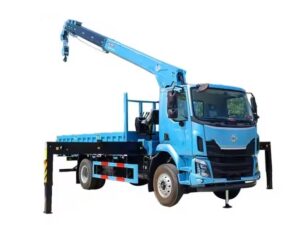 ዶንግፌንግ 10 ቶን የጭነት መኪና ቴሌስኮፒክ ክሬን