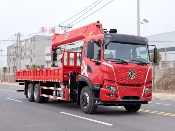 Dongfeng 12 Grue télescopique de camion de tonne