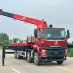 Tsananguro pane yekuchengetedza manejimendi yeshongwe crane kuisirwa uye basa rekunyadzisa Dongfeng 14 Ton Truck Telescopic Crane