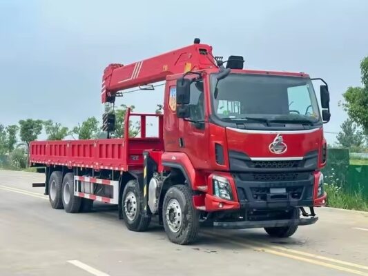 Dongfeng 14 Craein teileascópacha Ton Truck