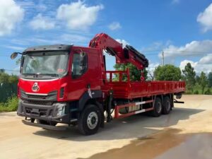 Dongfeng 16 Grua Ton Knuckle Boom