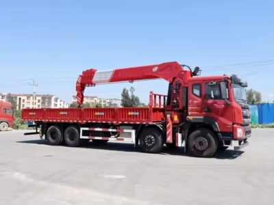 Дунфэн 16 Тонный грузовик телескопический кран
