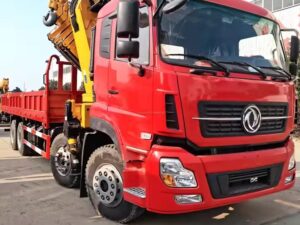 Dongfeng 20 Тон рускавы бум -кран грузавік