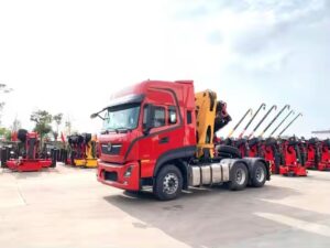 Dongfeng 30 Camió grua Ton Knuckle Boom