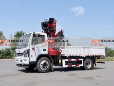 Dongfeng 6.3 Ton Knuckle Boom Crane