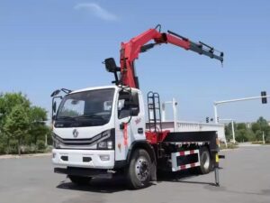 Dongfeng 6.3 Тонний кран з поворотною стрілою